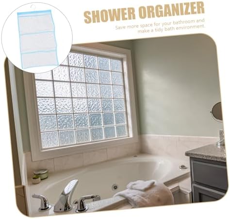 Ciieeo Mesh Shower Organizer Quick Dry Storage with Single Hook