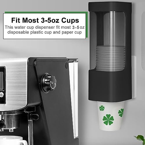 IWNTWY Wall Mount Cup Dispenser for Small Cups