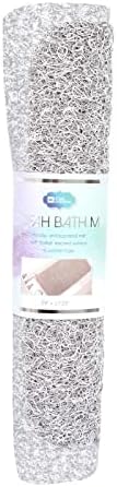 Non-Slip Loofah Bathmat with Suction Cups - 27x15