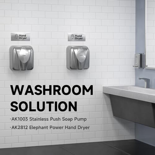 AIKE Elephant Power Hand Dryer AC110V-130V High Speed Auto Warm