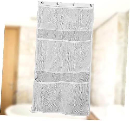 6 Pocket Mesh Shower Organizer Bag for Bathroom