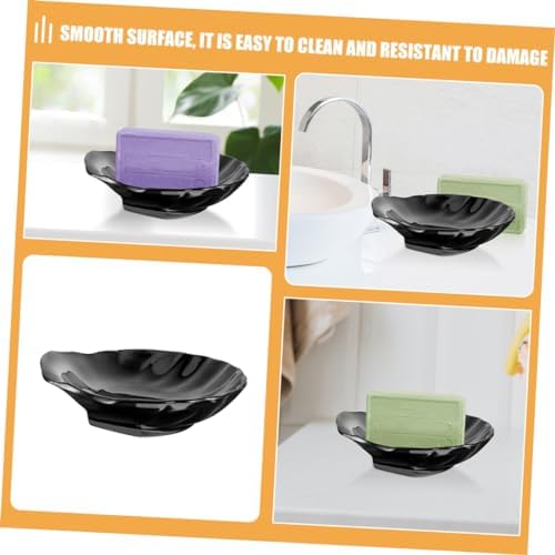 Cute Shell Soap Dish 2pcs Non-Slip Bathroom Holder