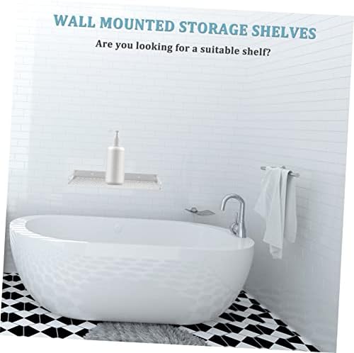 FOYTOKI Aluminum Shower Shelf for Home Hotel Bathroom Use