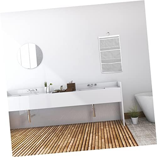 Hoement 6 Pocket Hanging Mesh Shower Organizer Bag