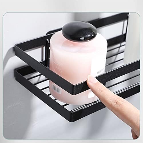 BAHELS Shower Caddy Bathroom Shelf Modern Black Design Durable and Easy to Clean