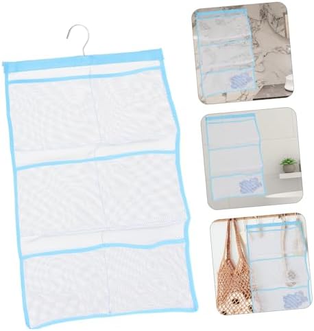 BUGUUYO 6 Pockets Mesh Shower Caddy Organizer
