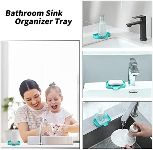 MicoYang Silicone Soap Dish with Drain Spout - 49x32 1