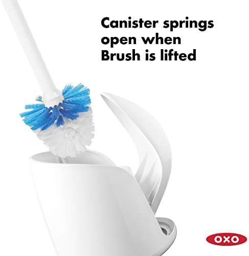 OXO Good Grips Toilet Brush with Canister White