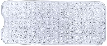 ABCISI Extra Large Non-Slip Bath Mat with Drain Holes