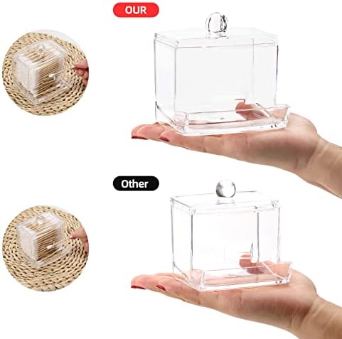 Tbestmax 10oz Cotton Swab Holder Dispenser