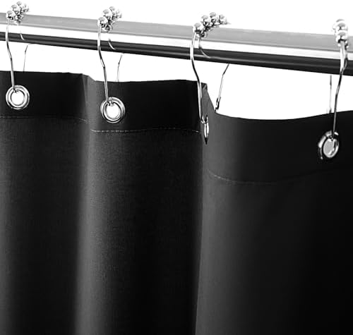 Felisa Soft Waterproof Shower Curtain Liner with 6 Magnets