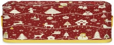 Christmas Tree Pattern Toilet Paper Basket Decor for Bathroom