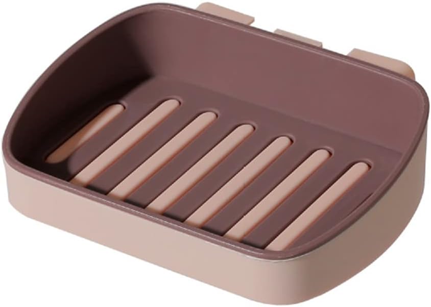 Hokojix Double Drain Suction Cup Soap Dish