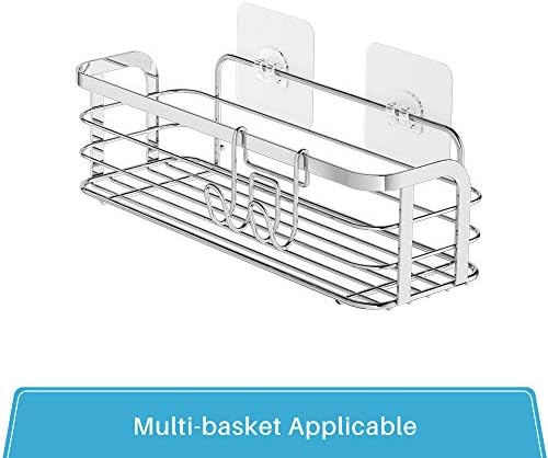 LUXEAR 6-Piece Reusable Adhesive Sticker for Bathroom and Kitchen