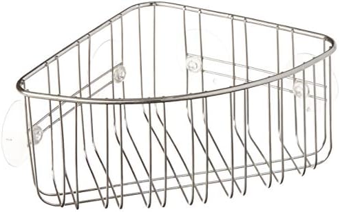 Spectrum Diversified Contempo Corner Shower Basket in Stainless Steel