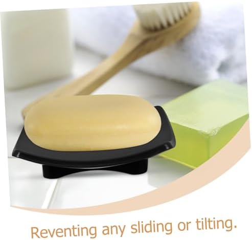 HOOTNEE Curved Soap Dish Multi-Function Drainer for Bathroom Countertop