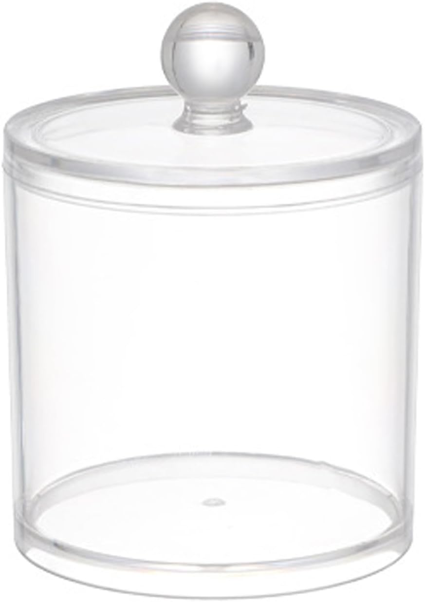 Aynoo Acrylic Q-Tip Holder Dispenser 12 oz