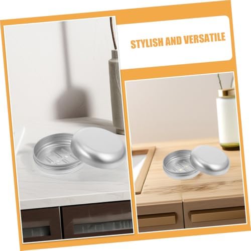 Portable Aluminum Soap Holder with Drainage
