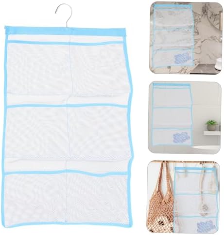 Cabilock Mesh Shower Bag 6 Pocket Organizer Easy Install