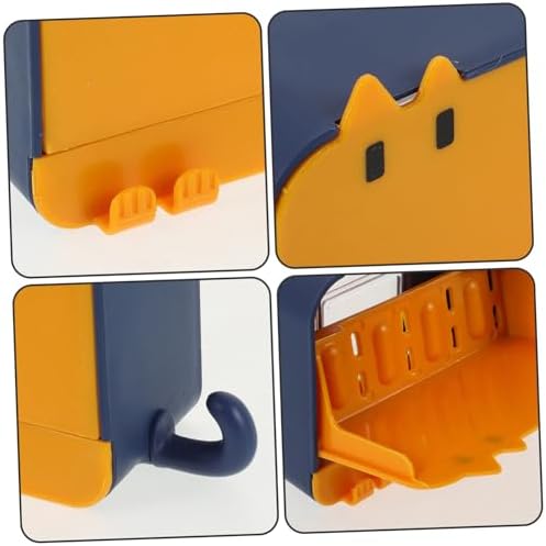 HOLIDYOYO Wall-Mounted Soap Dish with Lid