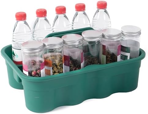 Matthew Large Plastic Tote Cleaning Caddy with Handle