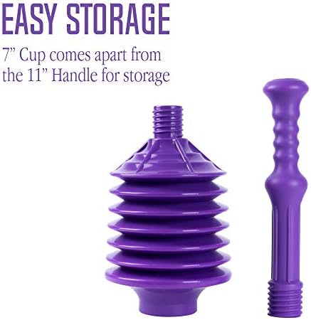 JS Jackson Supplies Professional Bellows Toilet Plunger