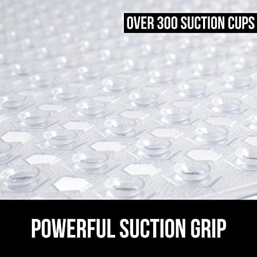 GORILLA GRIP Toilet Lid Cover and Shower Mat 2 Pack