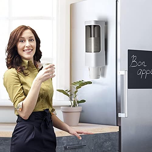 Haqaf Wall Mounted Cup Dispenser for Home Office and Gym
