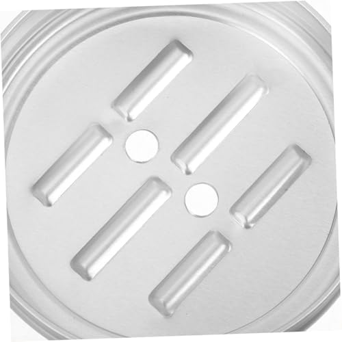 Portable Aluminum Soap Holder with Drainage