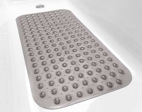 TIKE SMART Medium Non-Slip Bathtub Mat 31x16 1