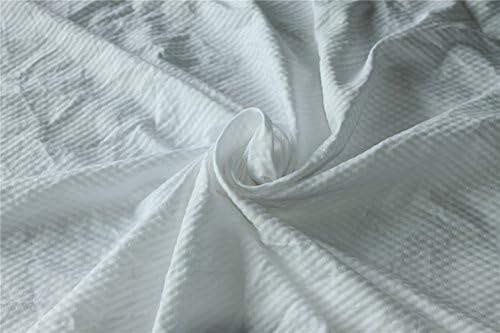 Home Queen Waffle Weave Shower Curtain Liner - White 72x72 Inches