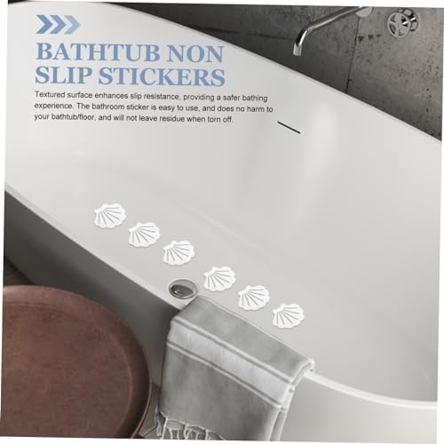 Ciieeo Shell Design Anti-Slip Bathtub Sticker