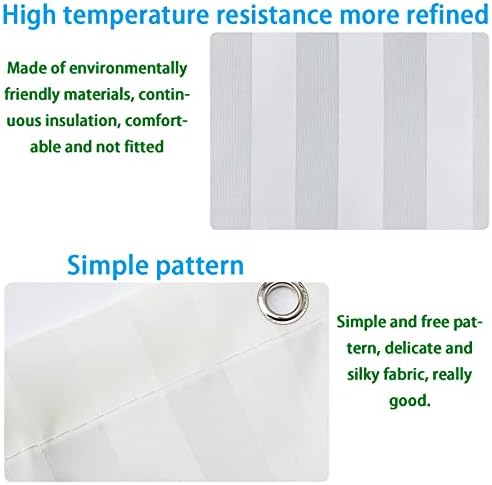 HELLCRACK Small Mini Shower Curtain Liner 32x72 Inch