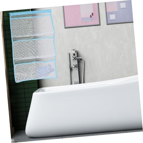 Cabilock Mesh Shower Bag 6 Pocket Organizer Easy Install