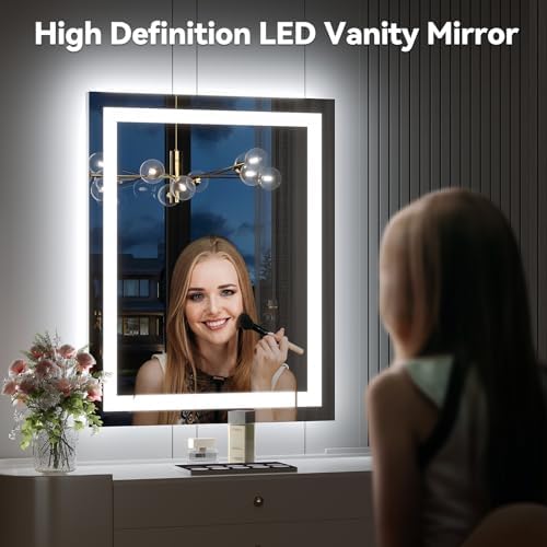 Brightify LED Bathroom Mirror 28x36 Dual Lighting