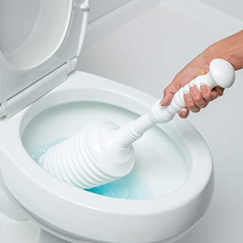 Master Plunger MP500-4T Heavy Duty Toilet Plunger Kit with Tall Bucket