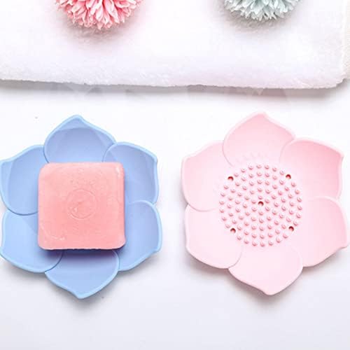 FRCOLOR 2pcs Modern Soap Storage Trays with Drainage