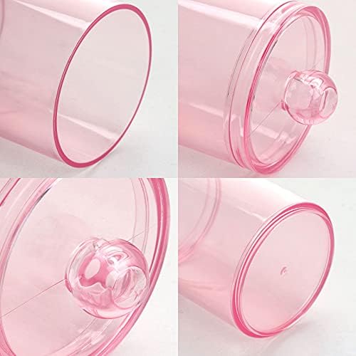 Tbestmax 3 Pack Cotton Swab Jar Holder Organizer