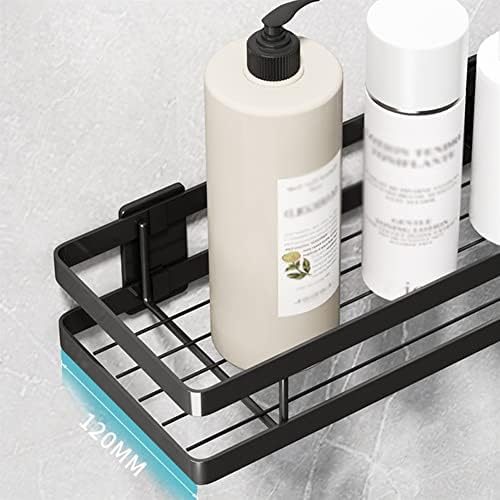 BAHELS Shower Caddy Bathroom Shelf Modern Black Design Durable and Easy to Clean