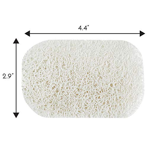 ST INC Bar Soap Holder 4 Pack White 1