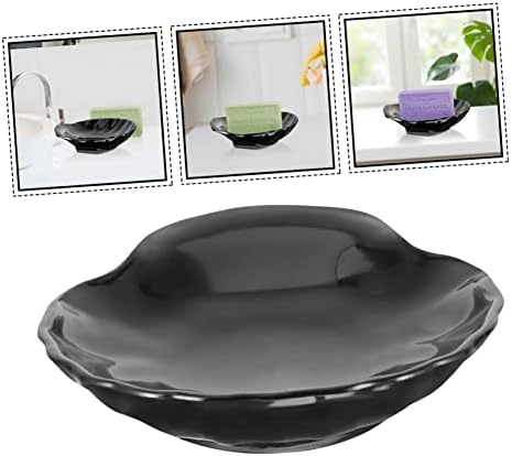Unomor Plastic Soap Dish Sea Shell Holder