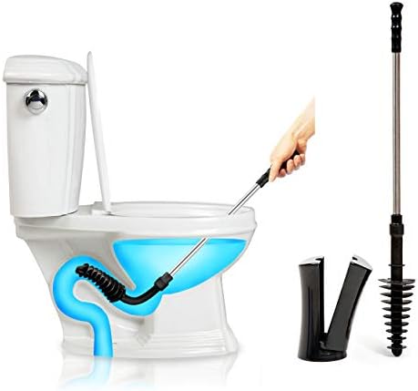 ToiletShroom Plunger with Caddy Holder Black