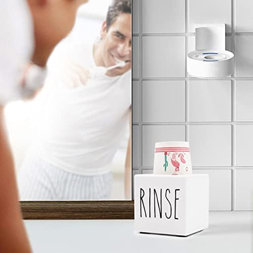 Dnoifne Cup Dispenser Organizer for Bathroom and Kitchen