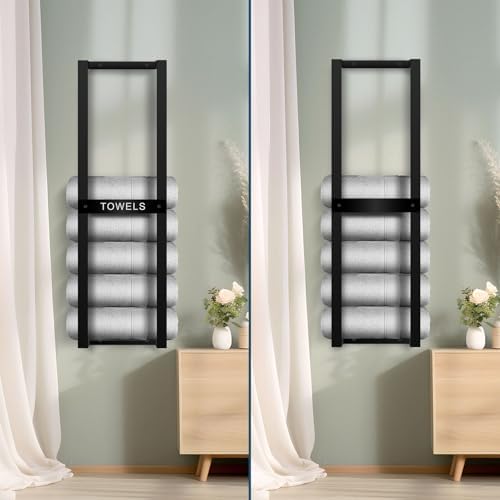 32 Inch Wall Mounted Towel Rack for Small Bathrooms