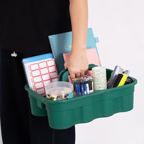 Matthew Large Plastic Tote Cleaning Caddy with Handle