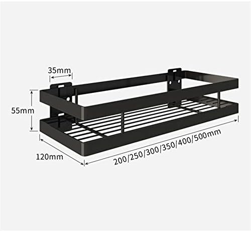 BAHELS Shower Caddy Bathroom Shelf Modern Black Design Durable and Easy to Clean