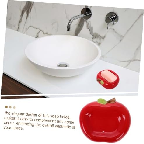 HOOTNEE Ceramic Soap Dish with Drainage 1