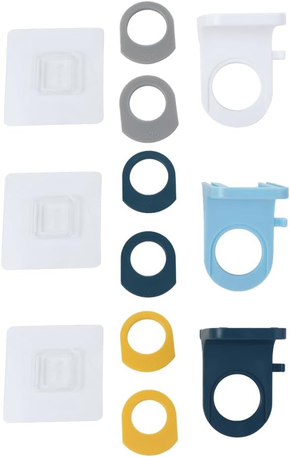Leadigol 3PCS Wall Mounted Shower Gel Holder