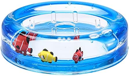 Locco Decor 4 Piece Floating Fish Vanity Accessory Set