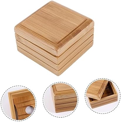 Amosfun Rustic Soap Dish with Drainage